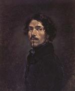 Eugene Delacroix Self-Portrait oil painting reproduction